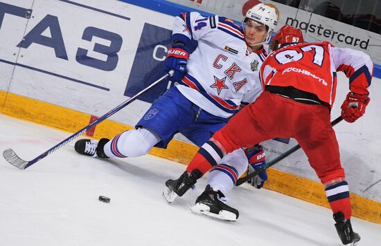 Хоккей. КХЛ. Матч ЦСКА - СКА