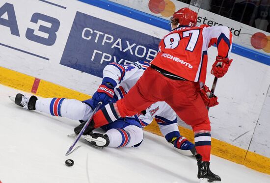 Хоккей. КХЛ. Матч ЦСКА - СКА