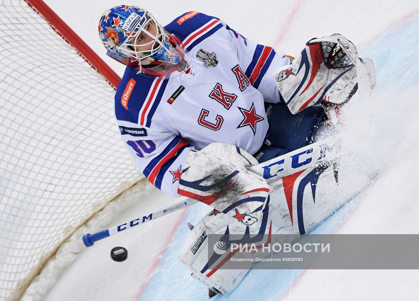 Хоккей. КХЛ. Матч ЦСКА - СКА