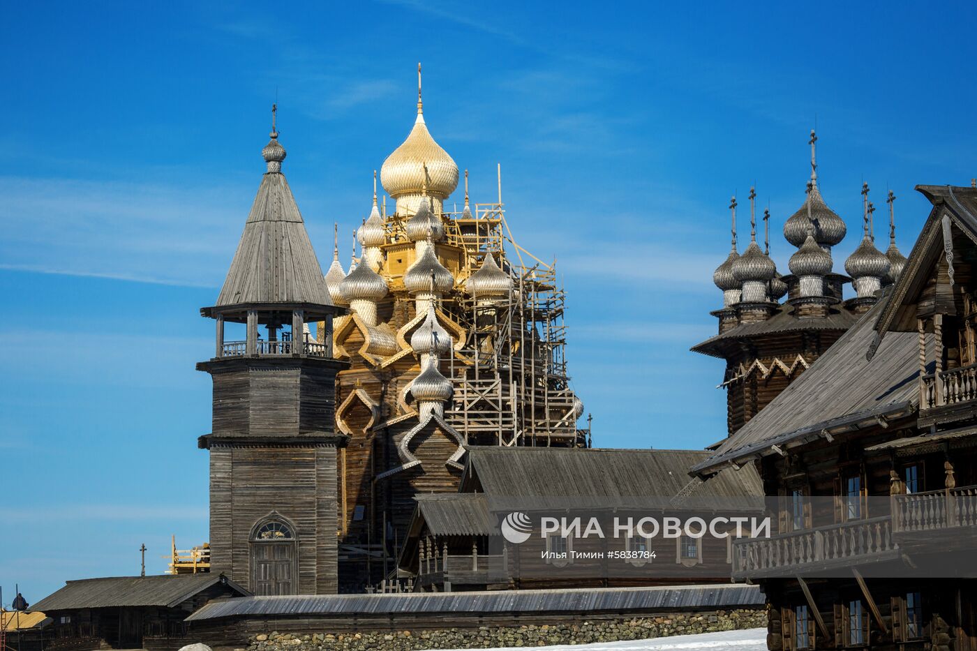 Музей-заповедник "Кижи" в Карелии