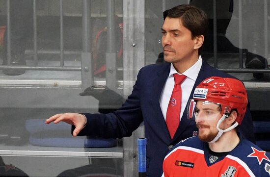 Хоккей. КХЛ. Матч ЦСКА - СКА