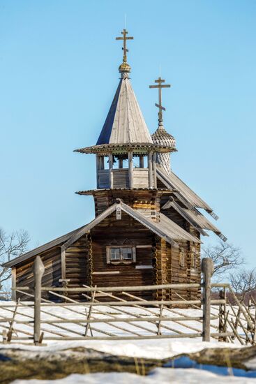 Музей-заповедник "Кижи" в Карелии