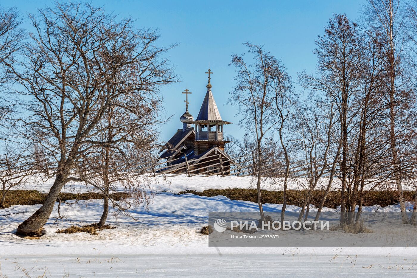 Музей-заповедник "Кижи" в Карелии