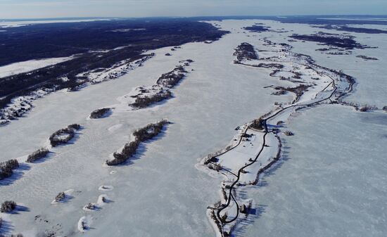 Музей-заповедник "Кижи" в Карелии