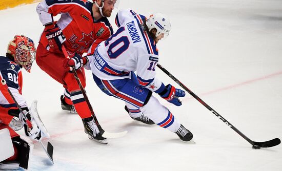 Хоккей. КХЛ. Матч ЦСКА - СКА