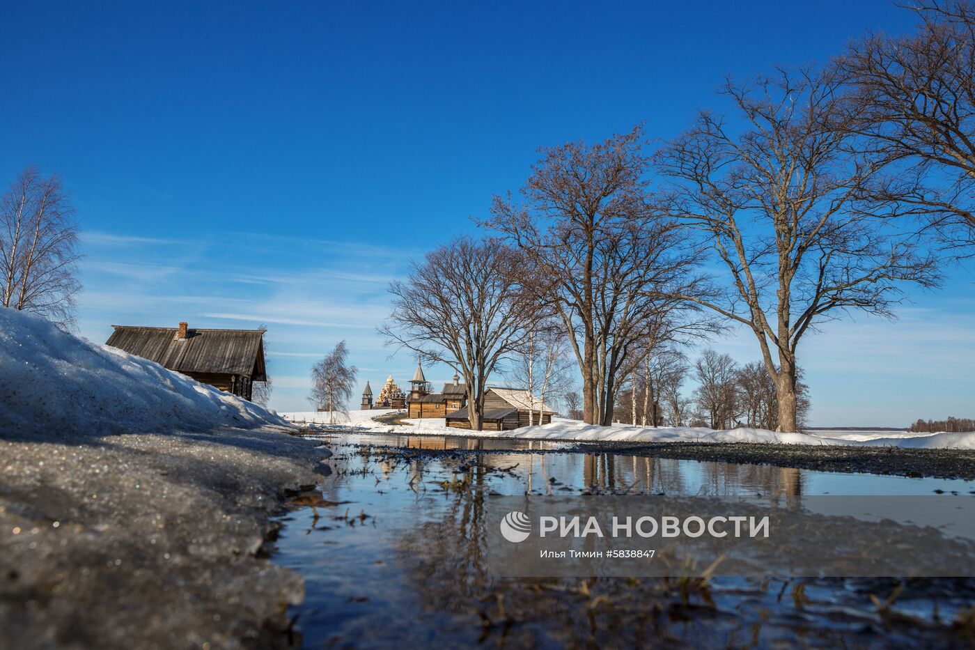 Музей-заповедник "Кижи" в Карелии
