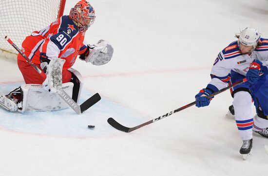 Хоккей. КХЛ. Матч ЦСКА - СКА