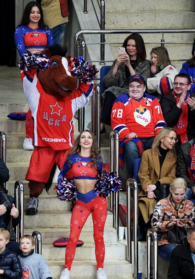 Хоккей. КХЛ. Матч ЦСКА - СКА