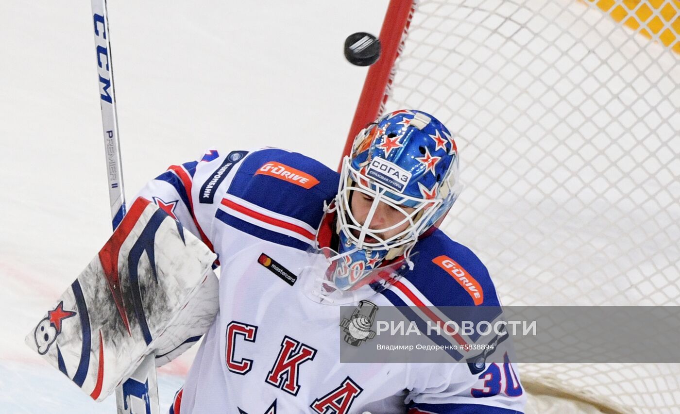 Хоккей. КХЛ. Матч ЦСКА - СКА