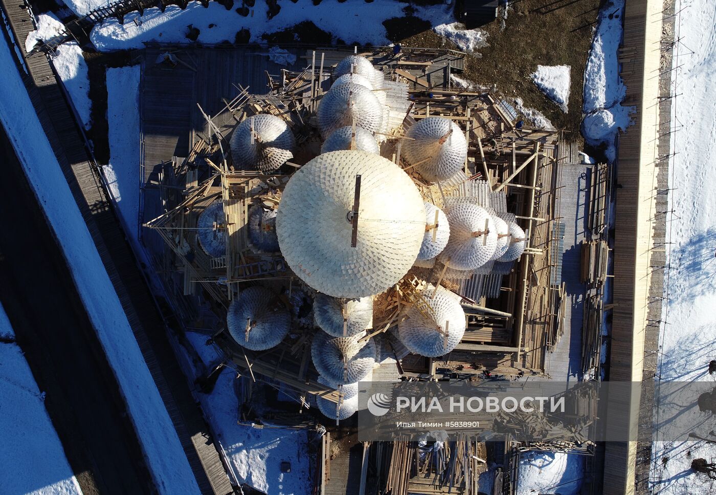 Музей-заповедник "Кижи" в Карелии