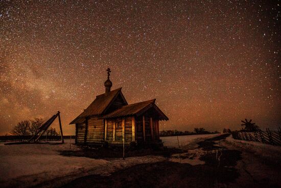 Музей-заповедник "Кижи" в Карелии