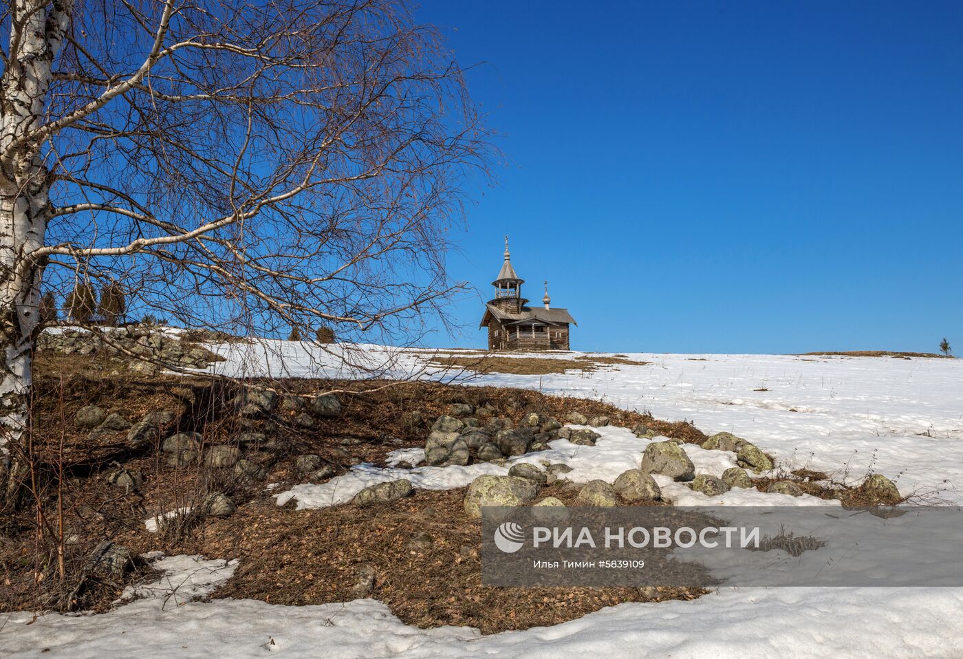 Музей-заповедник "Кижи" в Карелии