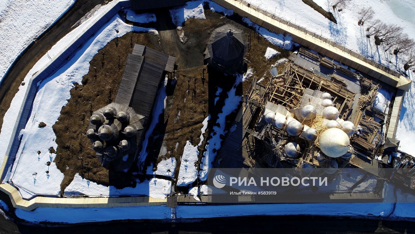 Музей-заповедник "Кижи" в Карелии