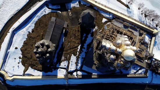 Музей-заповедник "Кижи" в Карелии