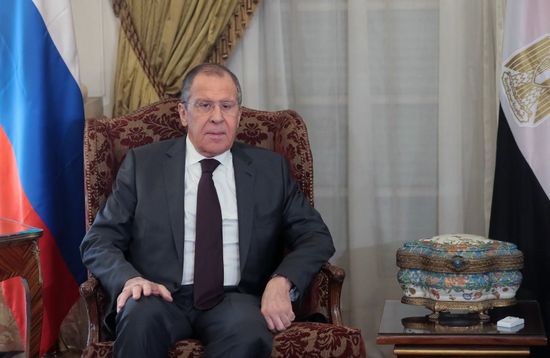 Визит главы МИД РФ С. Лаврова в Египет