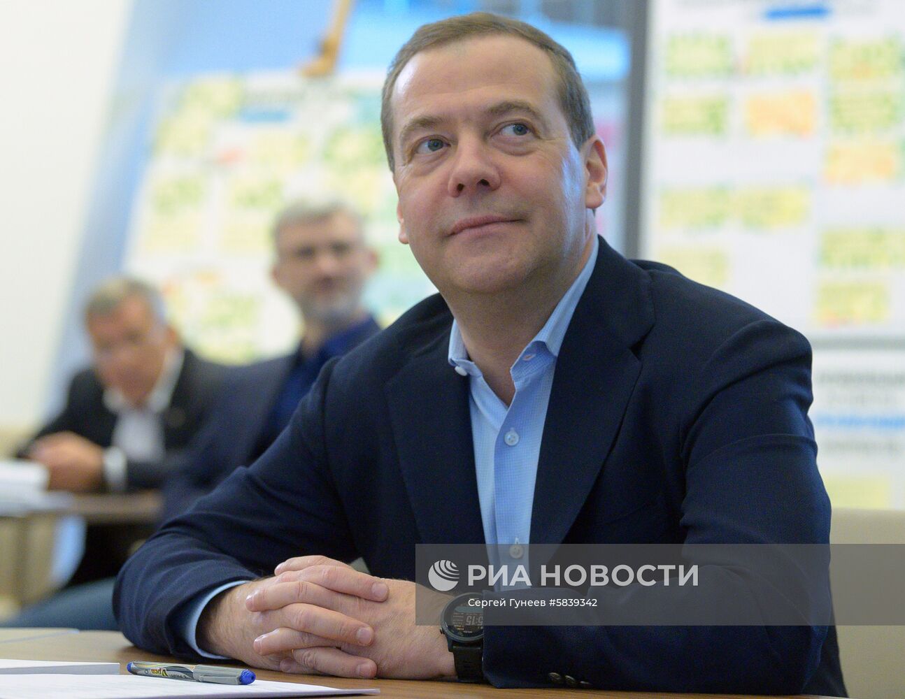 Премьер-министр РФ Д. Медведев принял участие в выездном совещании "Национальные проекты – этап “реализация”