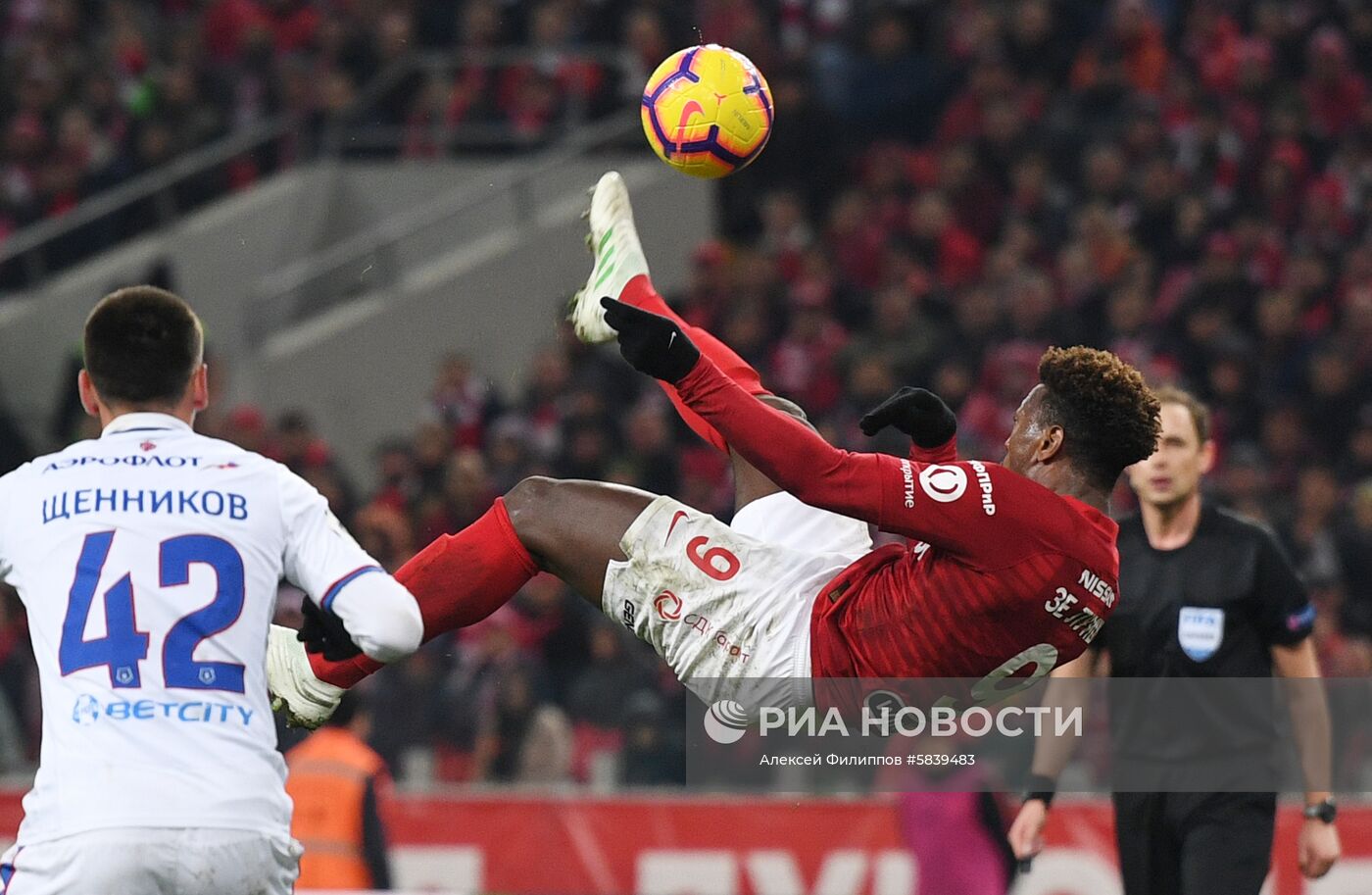 Футбол. РПЛ. Матч "Спартак" - ЦСКА