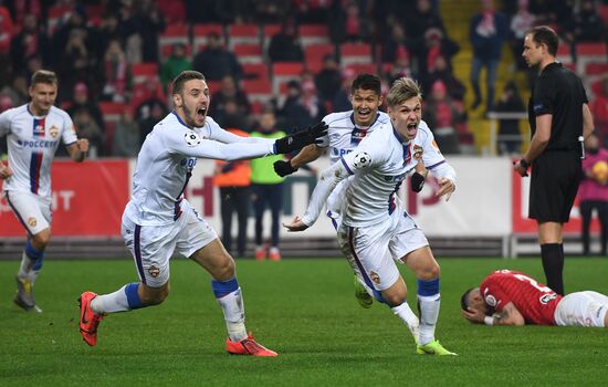 Футбол. РПЛ. Матч "Спартак" - ЦСКА