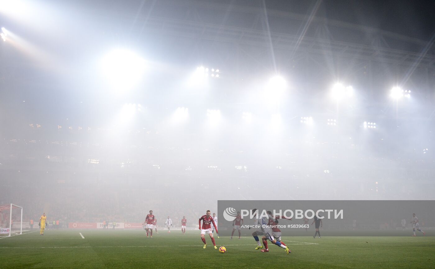 Футбол. РПЛ. Матч "Спартак" - ЦСКА