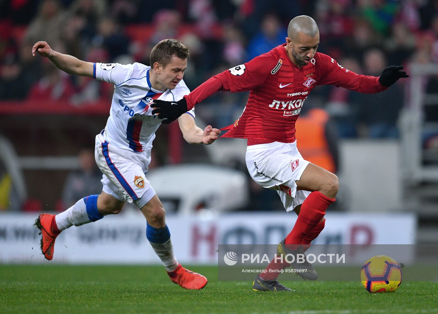 Футбол. РПЛ. Матч "Спартак" - ЦСКА