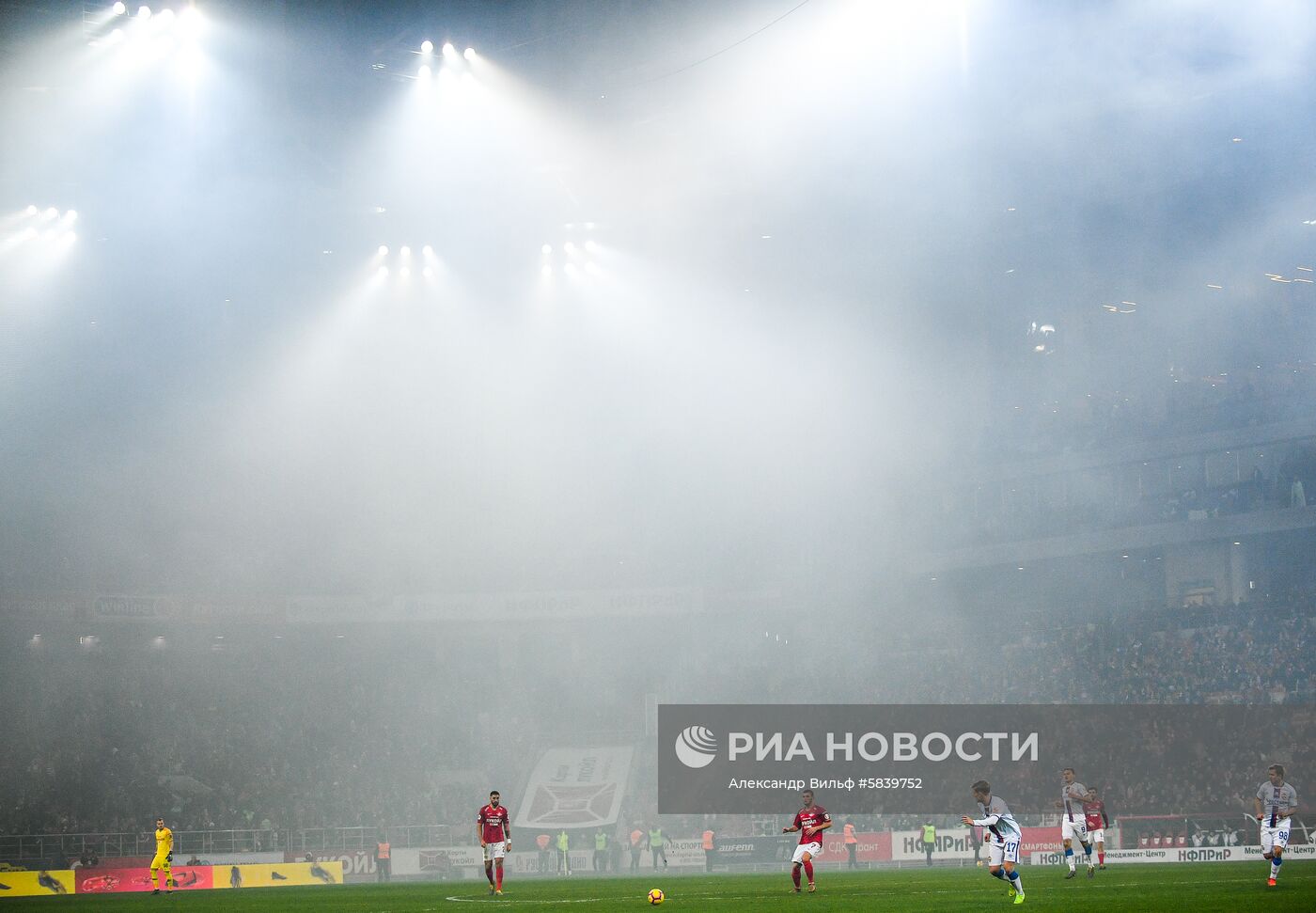 Футбол. РПЛ. Матч "Спартак" - ЦСКА