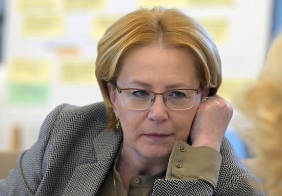 Премьер-министр РФ Д. Медведев принял участие в выездном совещании "Национальные проекты – этап “реализация”