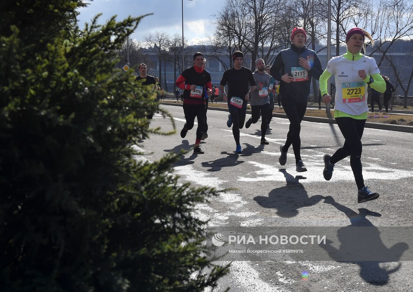 Забег "Апрель" в "Лужниках"