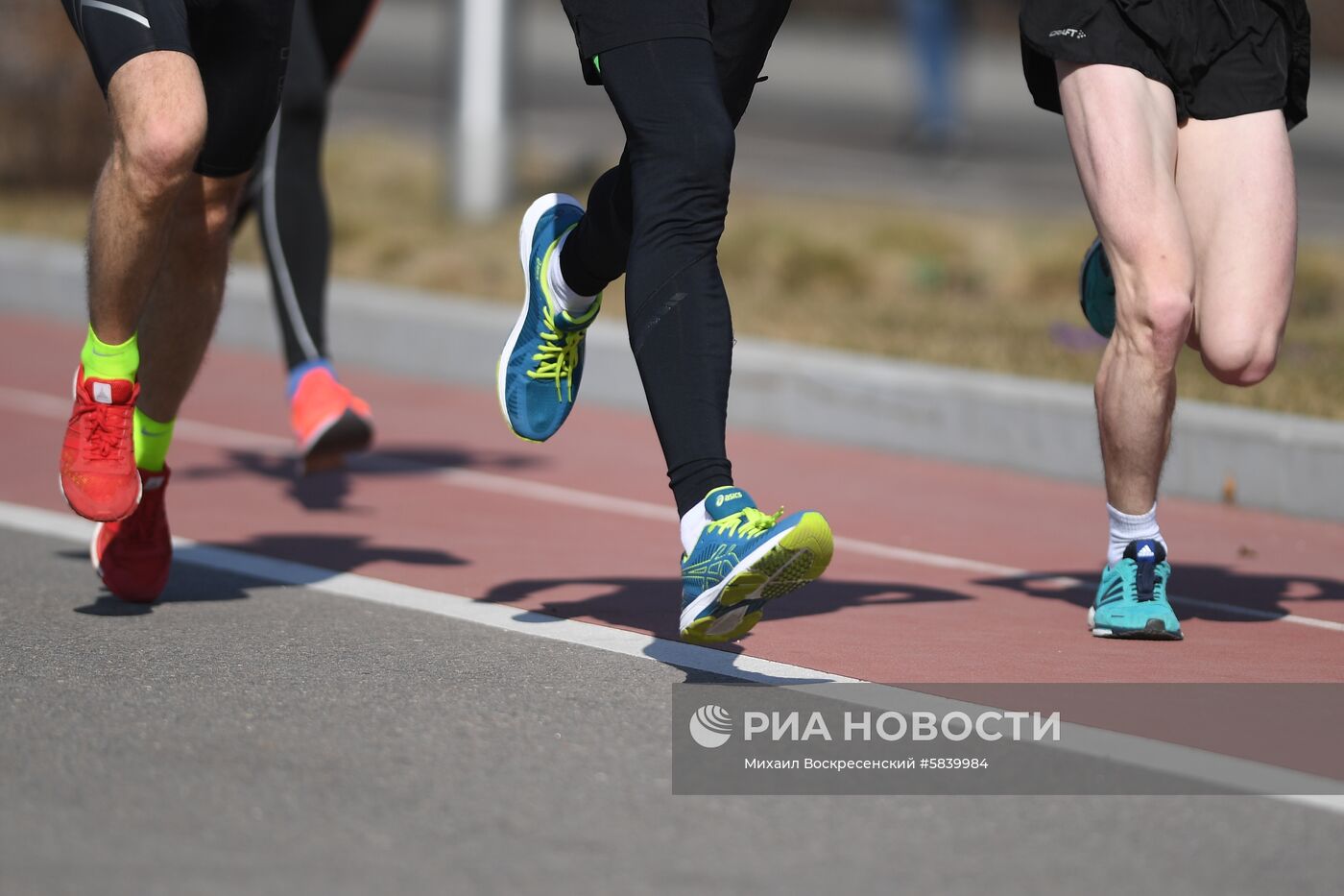 Забег "Апрель" в "Лужниках"