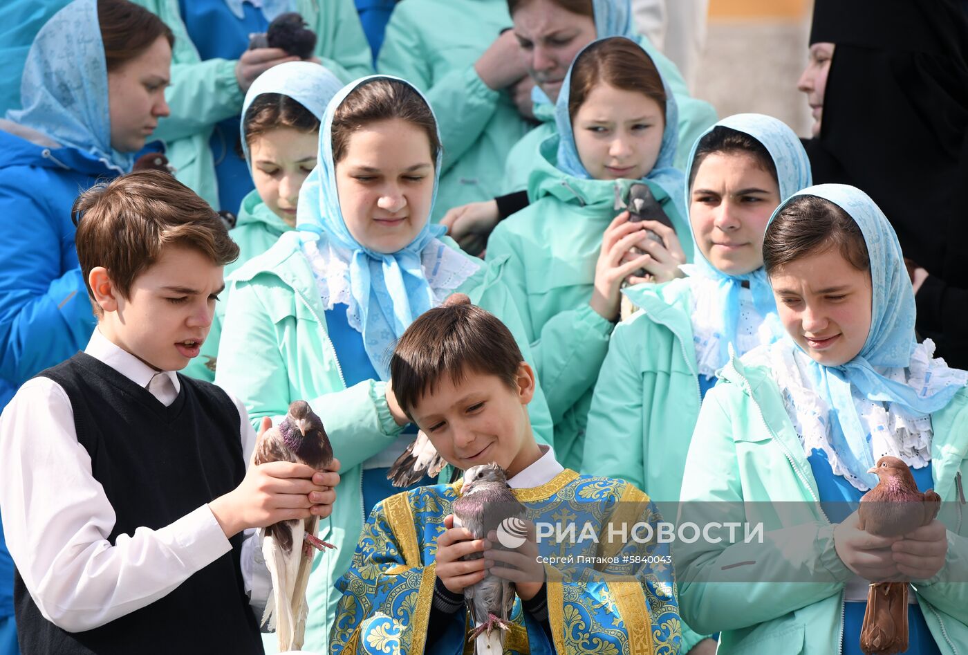 Божественная литургия в праздник Благовещения Пресвятой Богородицы