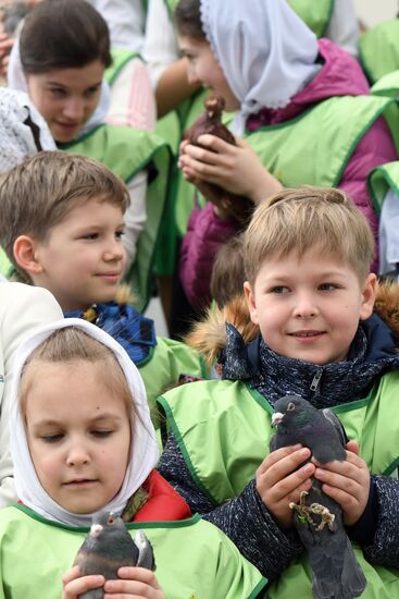 Божественная литургия в праздник Благовещения Пресвятой Богородицы