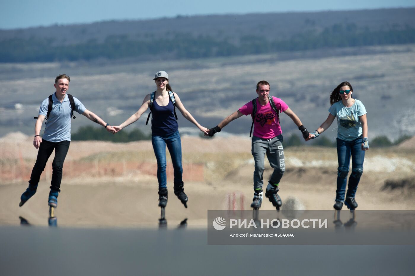 Забег на роликах по трассе "Таврида"
