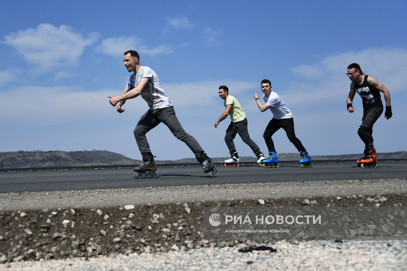 Забег на роликах по трассе "Таврида"