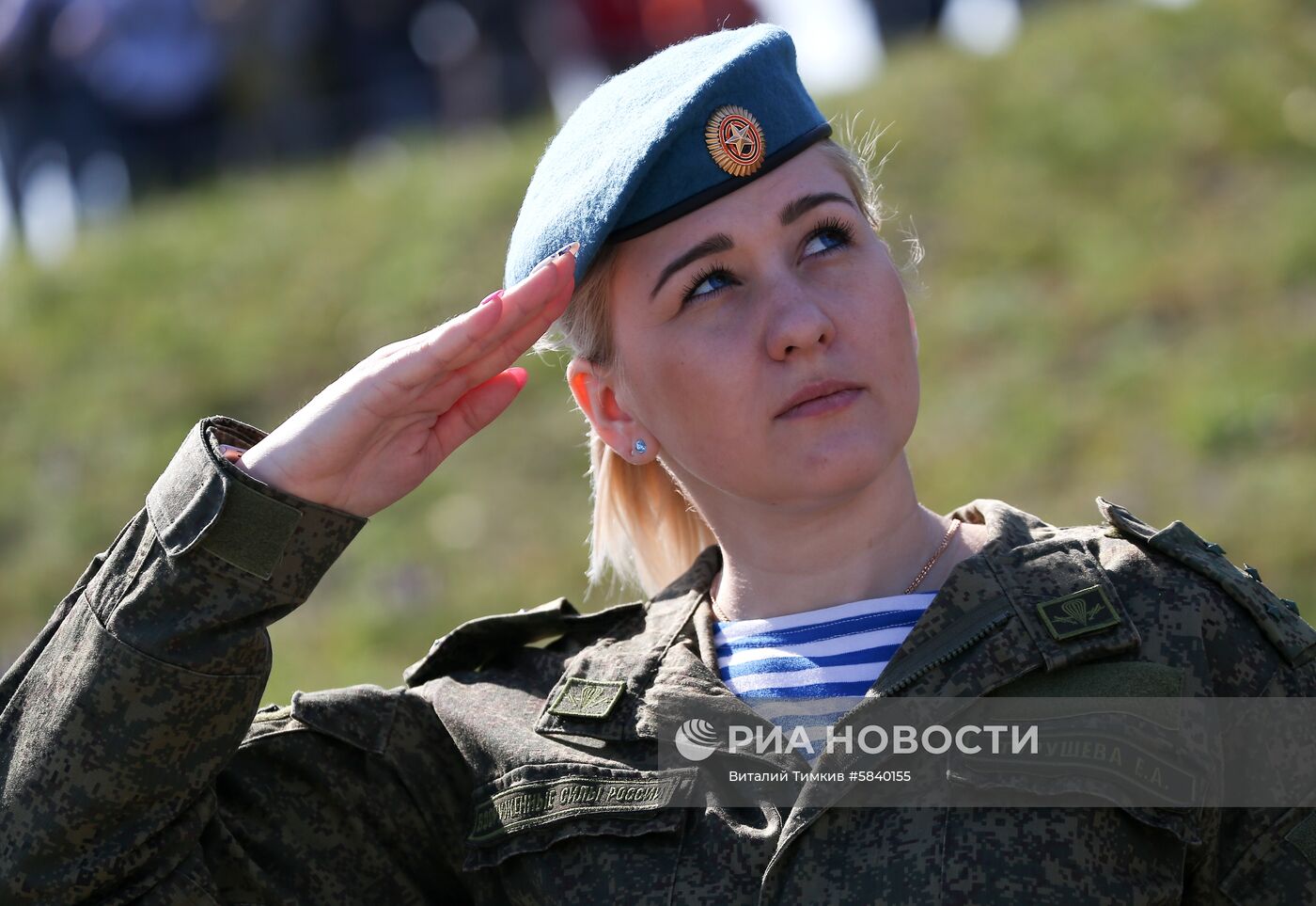 Открытие международного конкурса "Десантный взвод" в Новороссийске