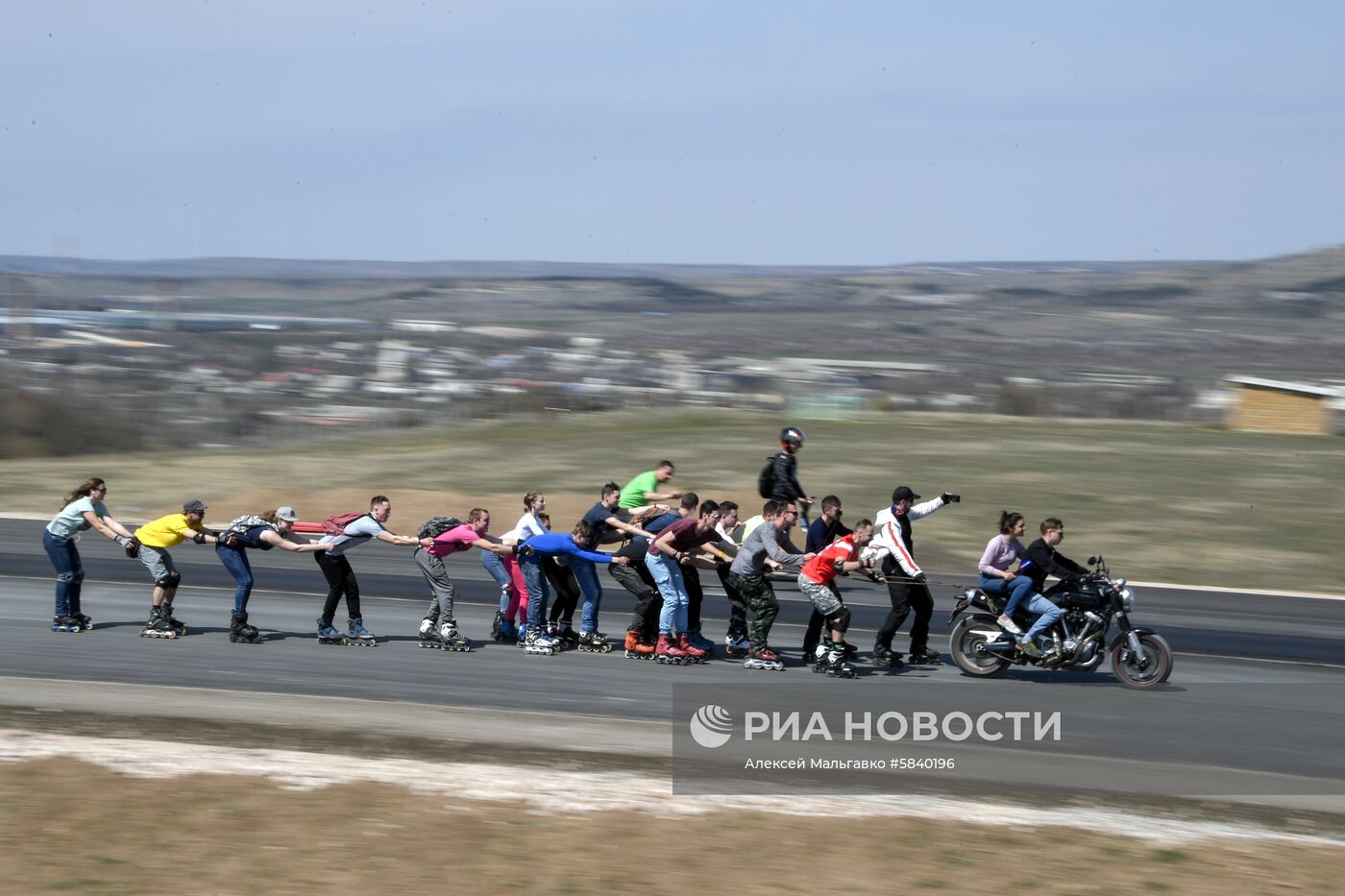 Забег на роликах по трассе "Таврида"