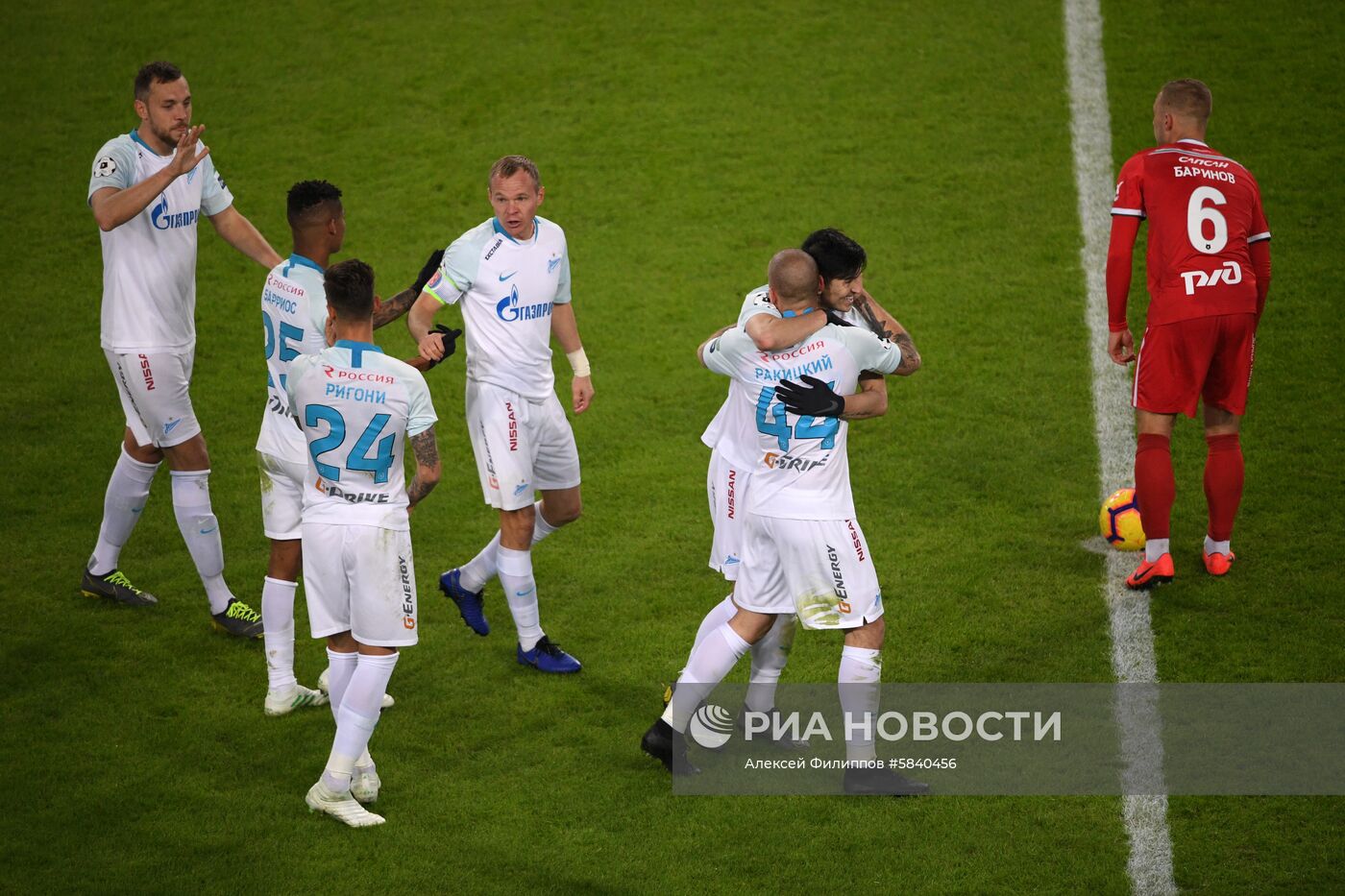 Футбол. РПЛ. Матч "Локомотив" - "Зенит"