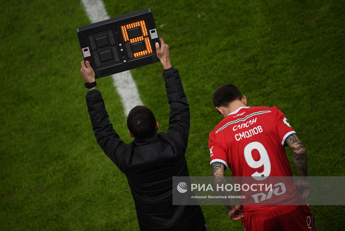 Футбол. РПЛ. Матч "Локомотив" - "Зенит"
