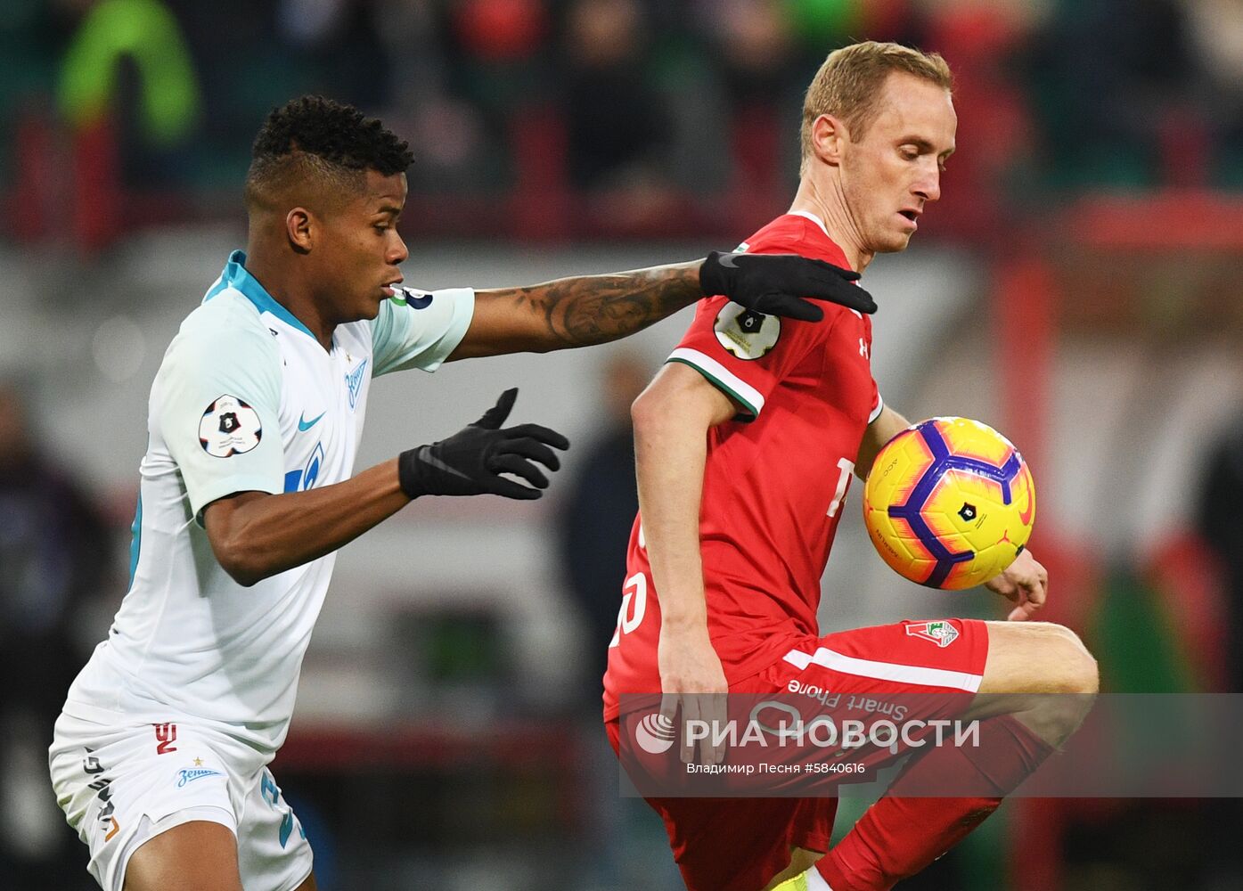 Футбол. РПЛ. Матч "Локомотив" - "Зенит"