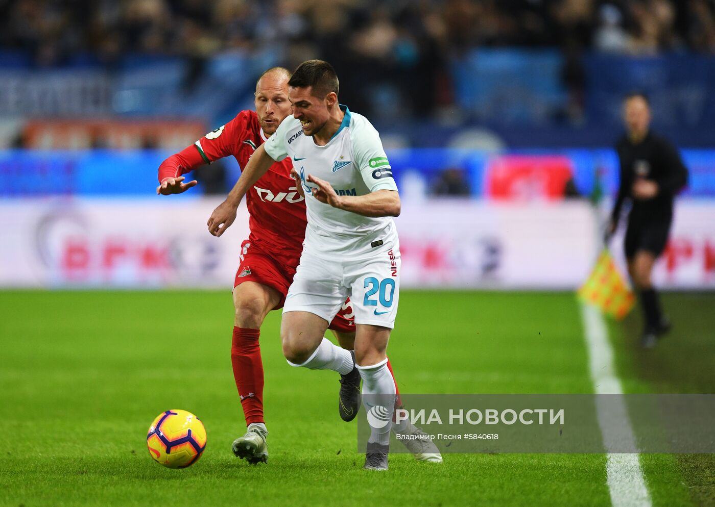 Футбол. РПЛ. Матч "Локомотив" - "Зенит"