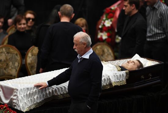 Прощание с актером Алексеем Булдаковым