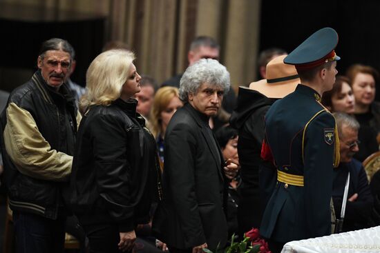 Прощание с актером Алексеем Булдаковым