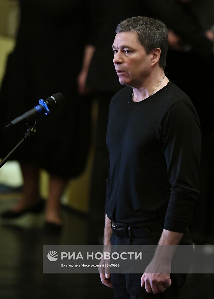 Прощание с актером Алексеем Булдаковым