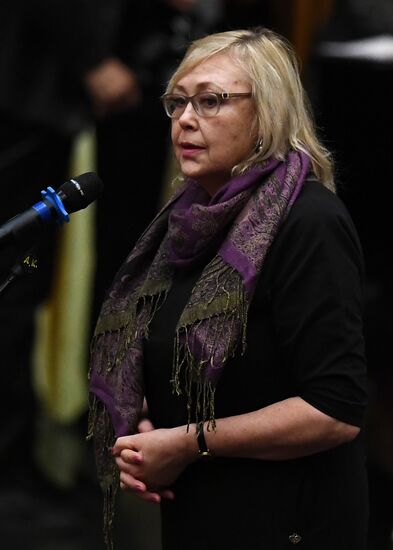 Прощание с актером Алексеем Булдаковым