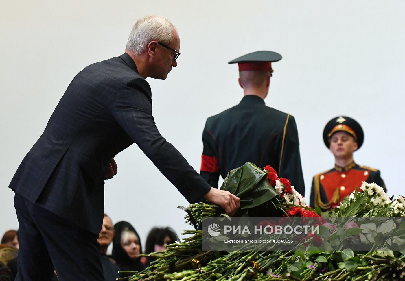 Прощание с актером Алексеем Булдаковым