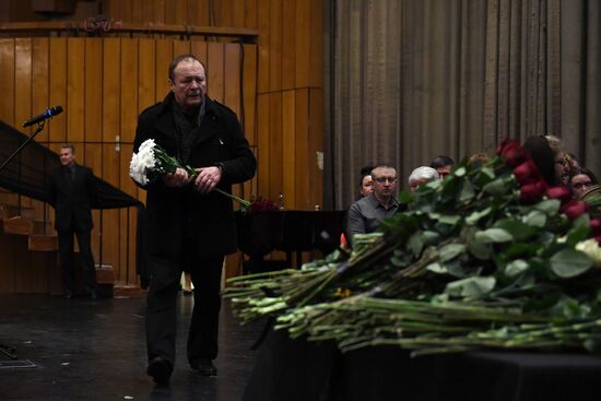 Прощание с актером Алексеем Булдаковым