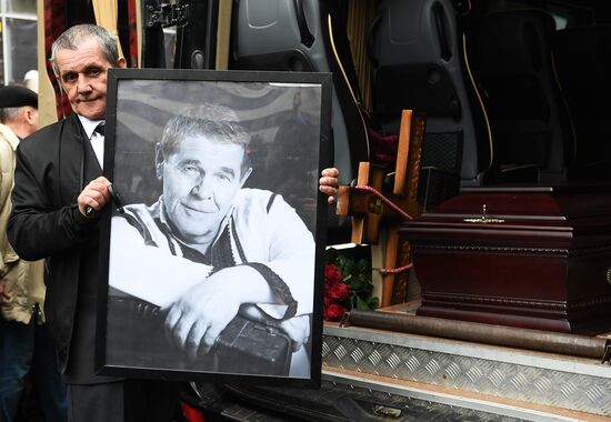 Прощание с актером Алексеем Булдаковым