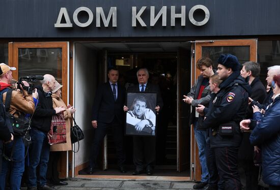 Прощание с актером Алексеем Булдаковым