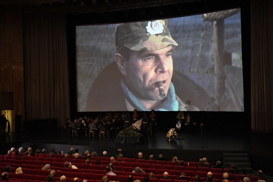 Прощание с актером Алексеем Булдаковым