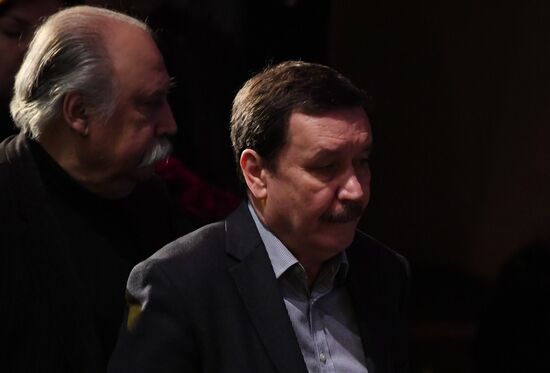 Прощание с режиссером Георгием Данелией