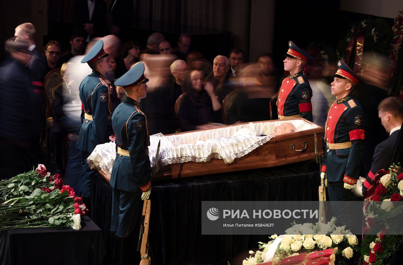 Прощание с режиссером Георгием Данелией