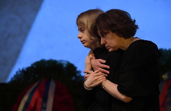 Прощание с режиссером Георгием Данелией